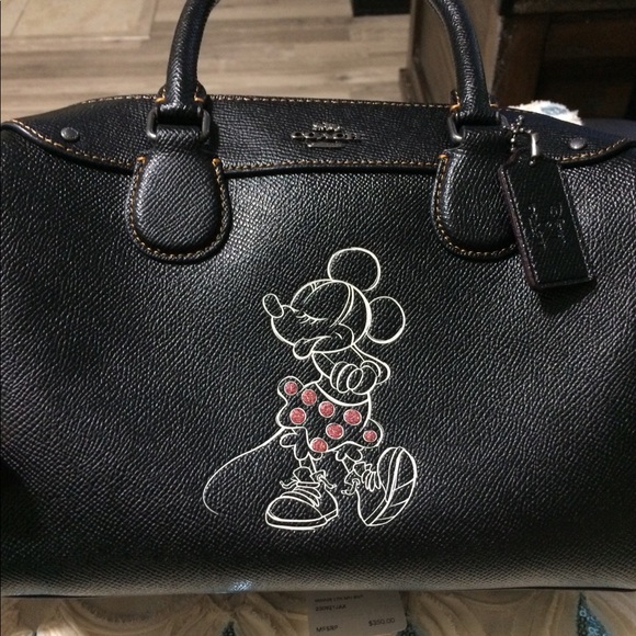 Coach Handbags - Coach Minnie Mouse Bennett Satchel